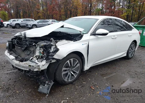 2018 Honda Accord Hybrid Ex-L из США, поврежденный, VIN 1HGCV3F66JA000450